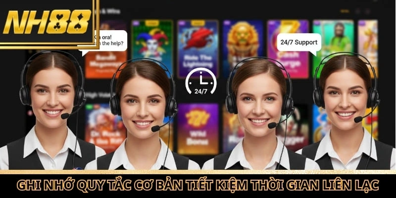 Hội viên nên ghi nhớ một số quy tắc cơ bản giúp tiết kiệm thời gian liên lạc